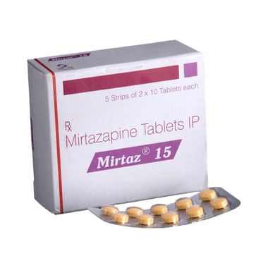 Mirtaz 15 Tablet