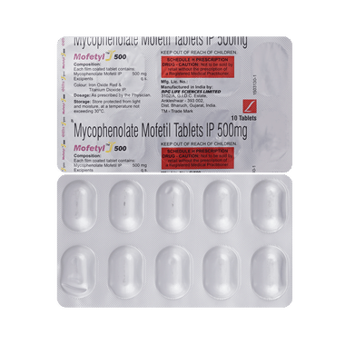 Mofetyl 500 Tablet