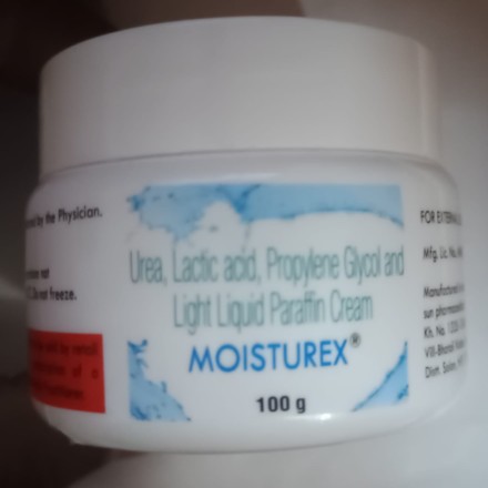 Moisturex Cream with Urea, Lactic Acid, Propylene Glycol & Liquid Paraffin