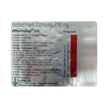 Molnulup 200 Capsule