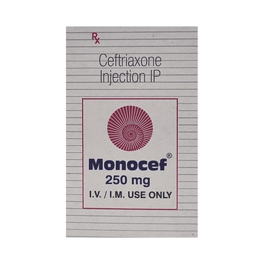 Monocef 250mg Injection