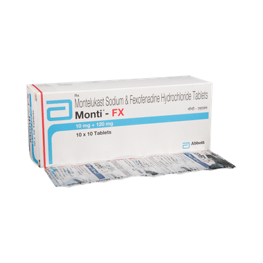 Monti-FX 10mg/120mg Tablet