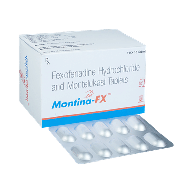 Montina FX 10mg/120mg Tablet