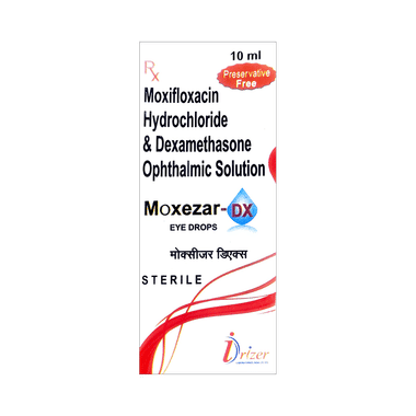 Moxezar-DX Eye Drop Preservative Free