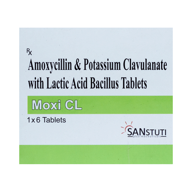 Moxi CL 500mg/125mg Tablet