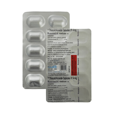 Muscoact 4mg Capsule