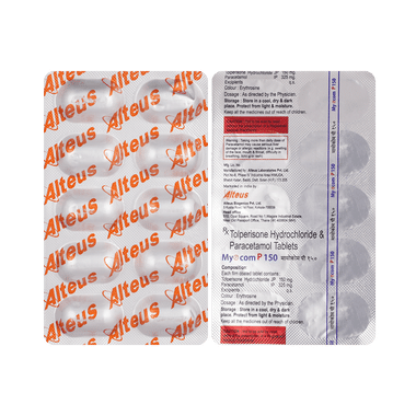 Myocom P 150mg/325mg Tablet