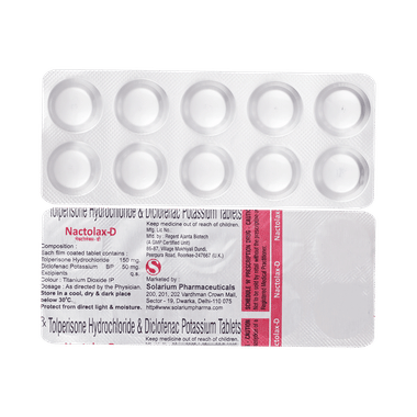 Nactolax D 150mg/50mg Tablet