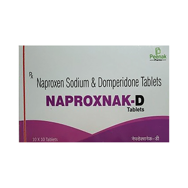Image of Naproxnak D 500mg/10mg Tablet