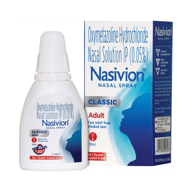 Image of Nasivion Classic Nasal Spray Adult