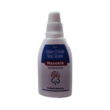 Nazokik Saline Nasal Spray/Drops