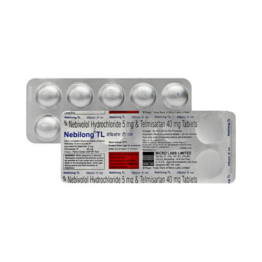 Nebilong TL 5mg/40mg Tablet