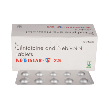 Nebistar LN 2.5mg/10mg Tablet