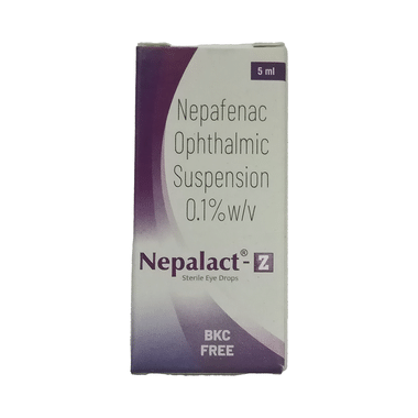 Nepalact-Z Sterile Eye Drops