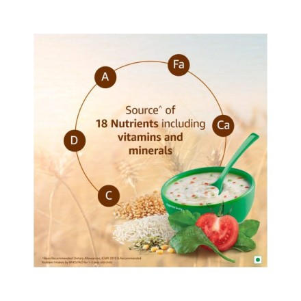 Nestle Cerelac Baby Cereal with Milk from 12 to 24 Months Multigrain Dal Veg