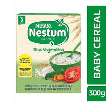 Nestle Nestum Baby Cereal From 8 to 24 Months Rice Vegetables