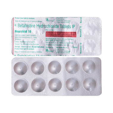 Neurohist 16mg Tablet