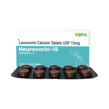 Image of Neurovorin 15 Tablet
