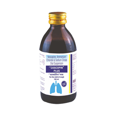 New Coscopin Plus Oral Suspension Sugar Free