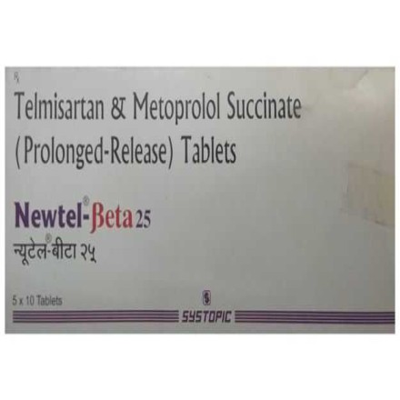 Newtel-Beta 25 Tablet PR