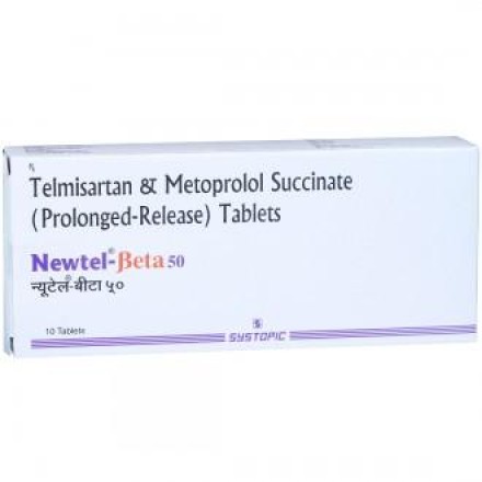 Newtel-Beta 50 Tablet PR