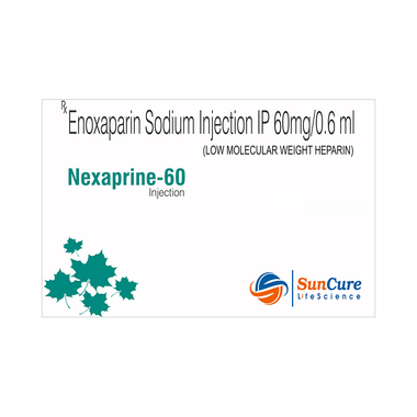 Nexaprine 60 Injection 0.6 ml in 1 prefilled syringe | GetOMeds