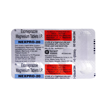 Nexpro 20 Tablet