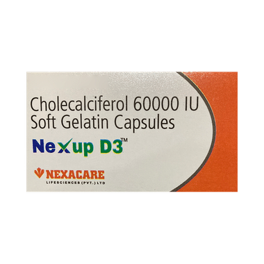 Nexup D3 Soft Gelatin Capsule