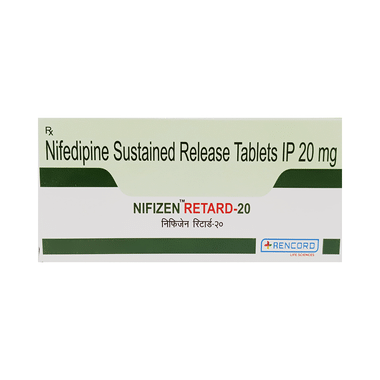 Nifizen Retard 20 Tablet SR