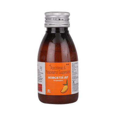 Nimceta AF 50 mg/125 mg Suspension