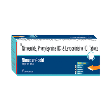 Nimucare Cold 100mg/5mg/5mg Tablet