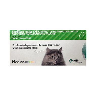Image of Nobivac Tricat Trio Vaccine For Cats