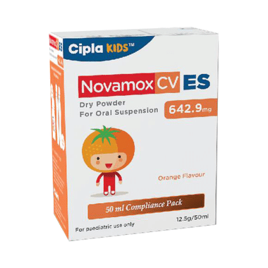 Novamox CV ES Oral Suspension Orange