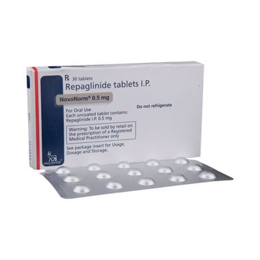 Novonorm 0.5mg Tablet