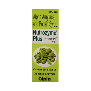 Nutrozyme Plus Syrup Cardamom