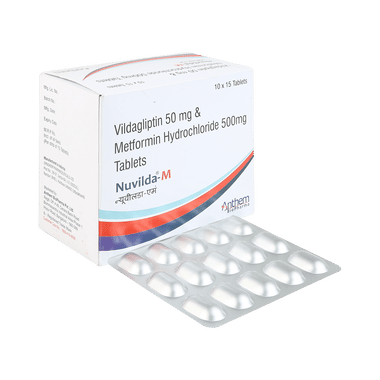 Nuvilda M 500mg/50mg Tablet
