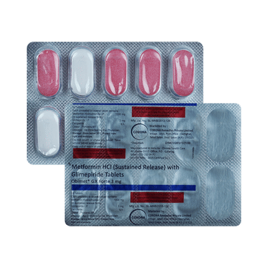 Obimet GX Forte 3mg Tablet SR
