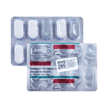 Obimet GX Forte 4mg Tablet SR