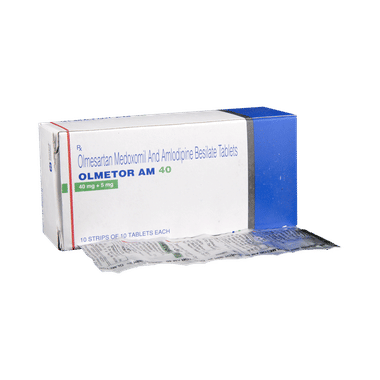Olmetor AM 40 Tablet
