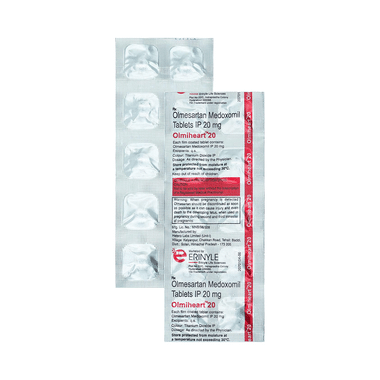 Olmiheart 20mg Tablet