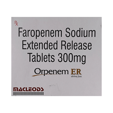 Orpenem 300 Tablet ER