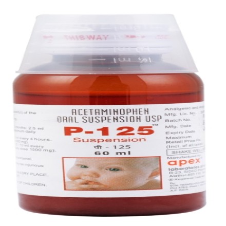 P 125 Oral Suspension 60ml