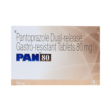 PAN 80mg Tablet
