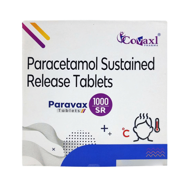 Paravax 300mg/700mg Tablet SR