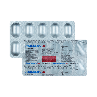 Pentanerv M 300mg/500mcg Tablet