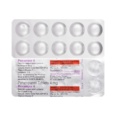 Perampa 4mg Tablet