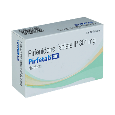 Pirfetab 801mg Tablet