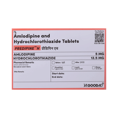 Predipine H Tablet
