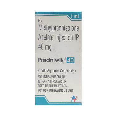 Predniwik 40mg Injection
