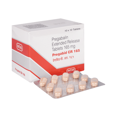 Pregabid CR 165 Tablet